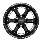 رینگ آفرودی ولد (WELD Off-Road) ۲۰ اینچی Granada 6 W125 رنگ مشکی